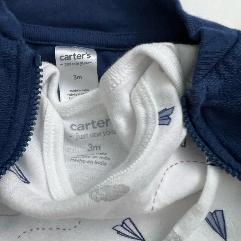 Bundle of Three Outfit Sets Carter's/Gerber Baby Boy Size 3 Months